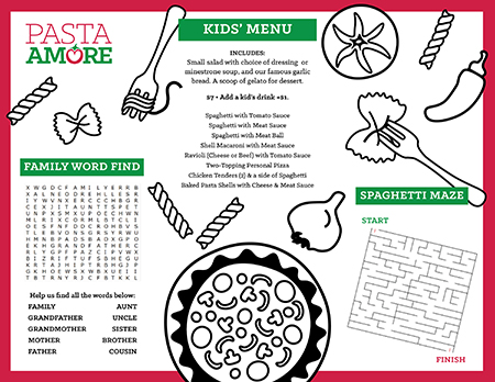 Kids' Menu Image